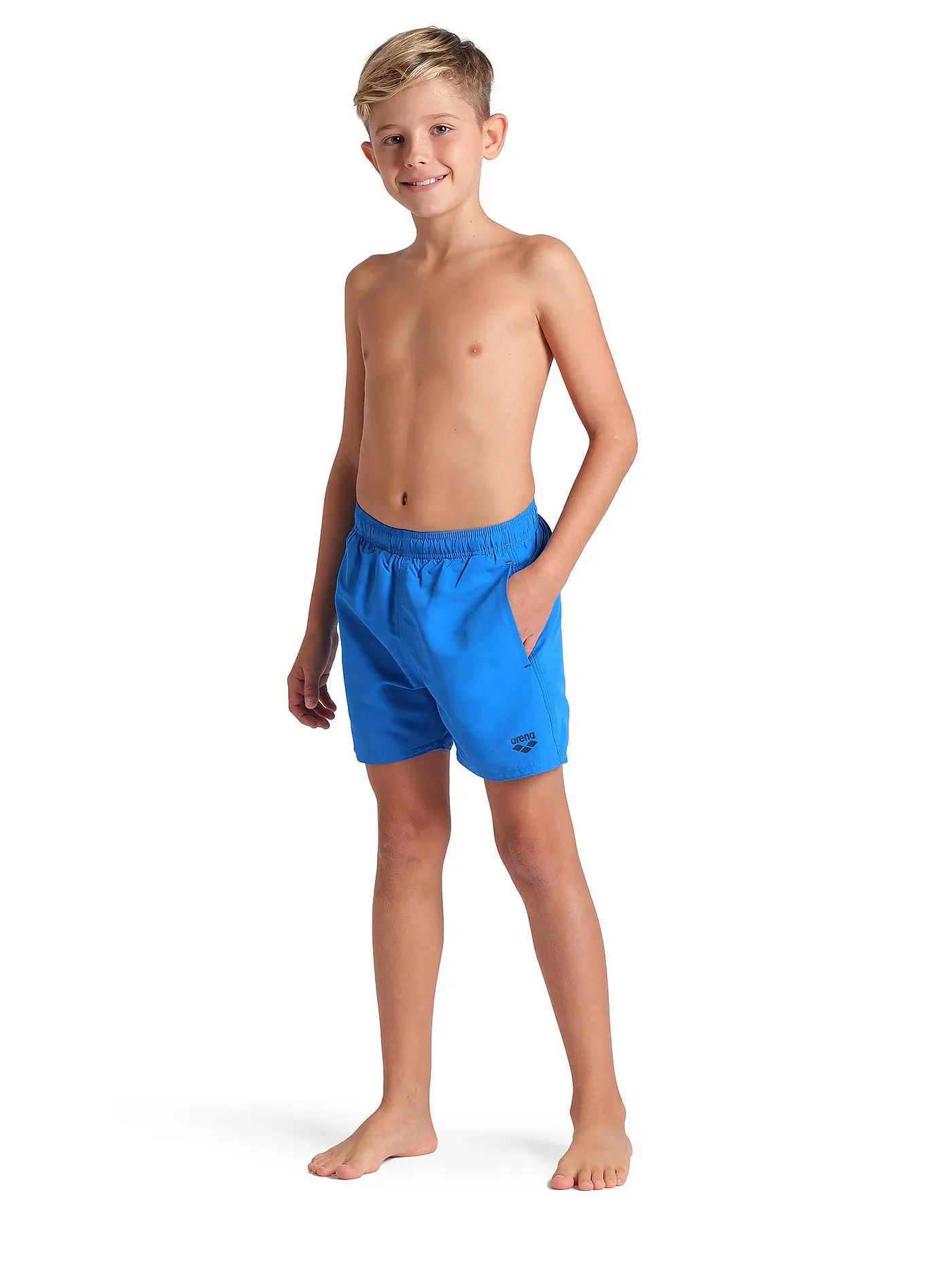 ARENA | Jungen Badeshort Boxer Solid | 